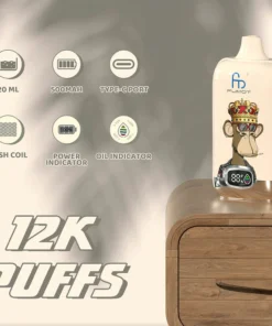 Fumot 12000 Digital Box 12000 Disposable Vape for sale